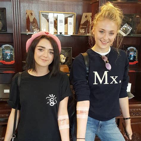 Inked Together Forever From Sophie Turner And Maisie Williams