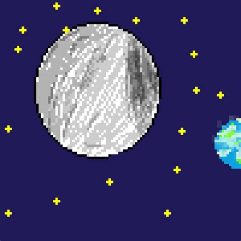 Pixilart Moon Pixel Art Drawing By Henrywing