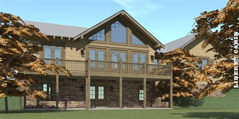 Rustic Mountain House Plans With Walkout Basement Openbasement