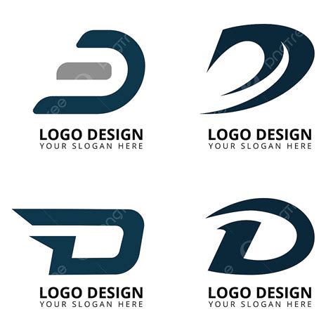 D Letter Logo Vector Hd Png Images D Letter Unique Logo Design