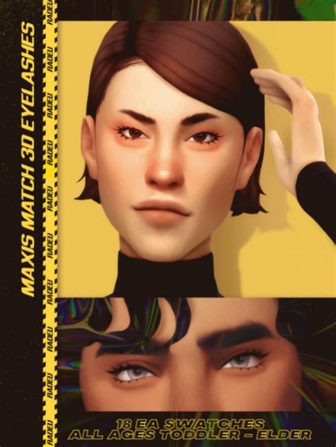 Sims 4 Maxis Eyelashes You Need In Game — Snootysims