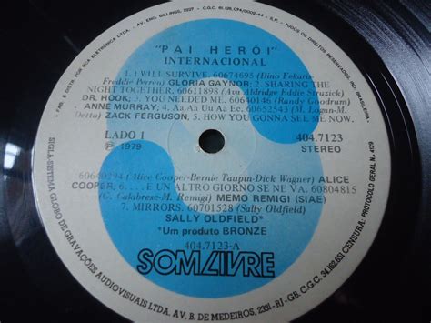 Lp - Novela Pai Heroi Internacional (e1) - R$ 42,00 em Mercado Livre