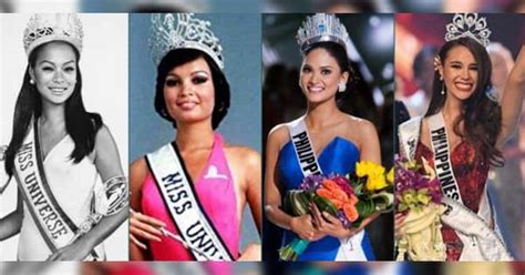 ‘lookback Sa Mga Pinay Na Naging Miss Universe Abs Cbn Entertainment