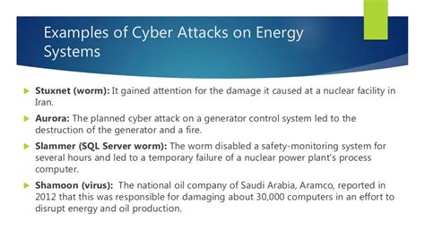 Cyber Security Of Power Grids