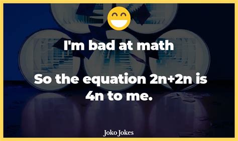 Math Equation With A Funny Answer Marks Eltains