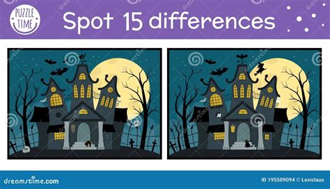 Halloween Spot The Difference Printable