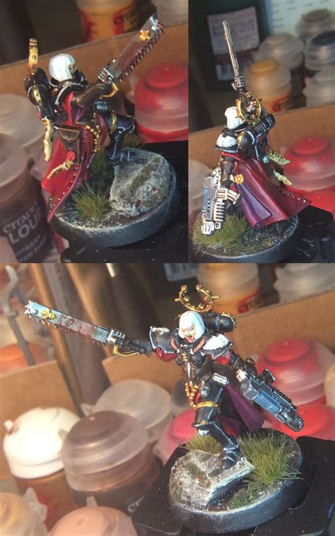 Just Got Into Miniature Painting And Finished My First Of Many Sisters