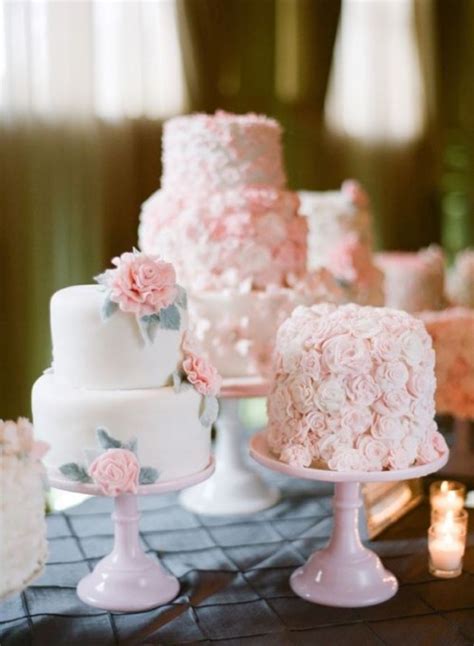 54 Charming Individual Wedding Cakes Weddingomania