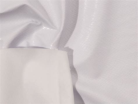 Mjtrends Snakeskin Fabric White