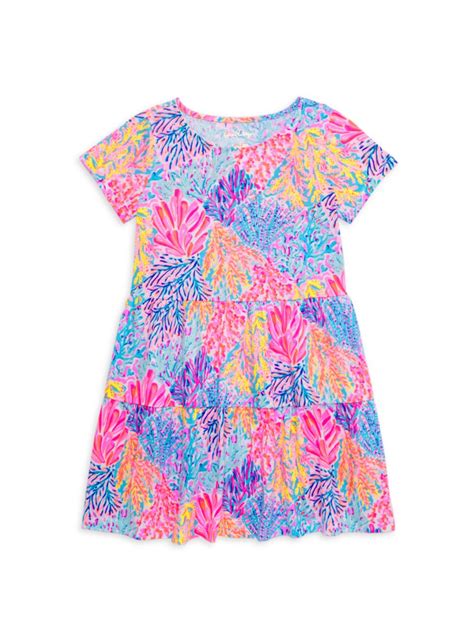 Lilly Pulitzer Kids Little Girls And Girls Mini Geanna Dress In Multi