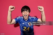 Yuki Soma of Japan poses during the official FIFA World Cup Qatar ...