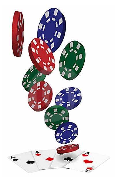 Poker Chips Chip Transparent Clipart Cards Playing