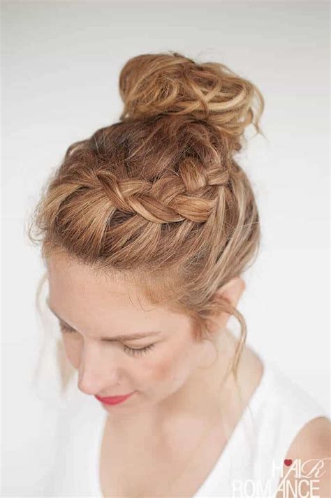 6 braided top knots to give you hair envy