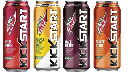 Mtn Dew Kickstart Energy Drink Variety Pack Variety