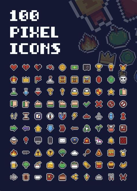 Free Pixel Icons By Chuckchee Icon Freebie Game Design Icon