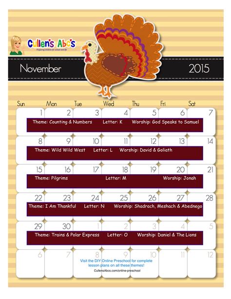 Preschool Calendars Free Childrens Videos And Activities