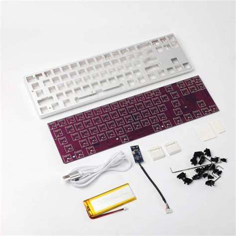 71 Diy Mechanical Keyboard Kit Customized Rgb Bluetooth Wired Pcb Plate