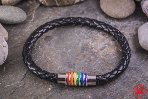 Gay Pride Bracelet Pride Armband Magnetverschluss