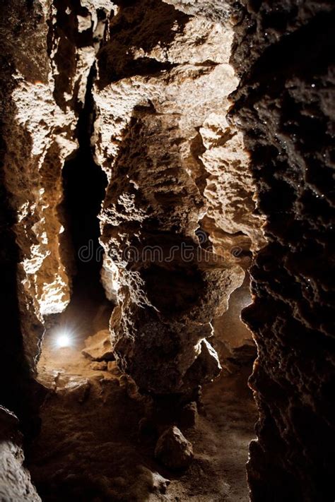 Dark Tunnel Cave Has Nobody Tourist Route Tours Adventures And