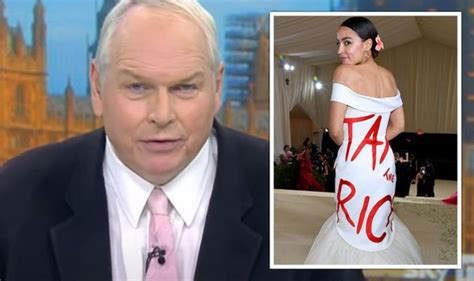adam boulton mocks aoc for tax the rich dress at expensive party she looked ridiculous