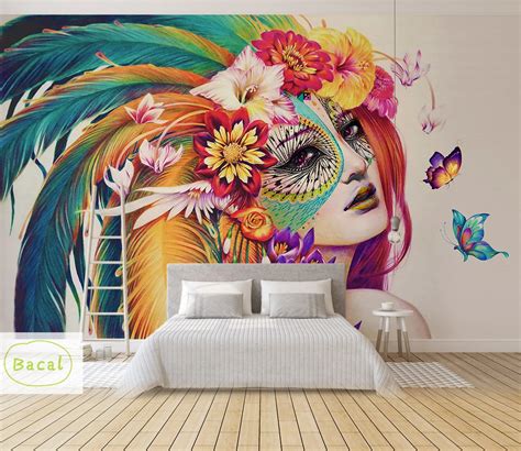 Bacal Custom Wall Mural Art Wall Painting Modern 3d Watercolor