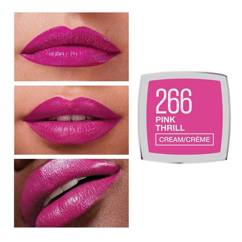 Maybelline Color Sensational Cream Lipstick 266 Pink Thrill Beautyincgr