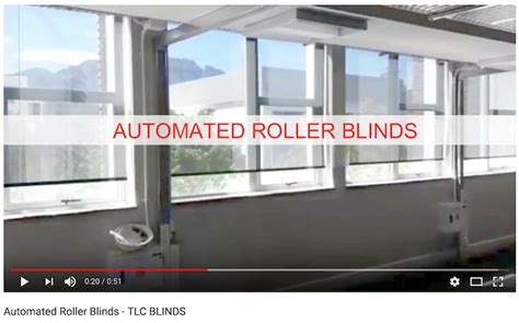 Automated Roller Blinds By Tlc Blinds In Action Tlc Blinds Cape Town