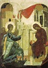 Annunciation - Andrei Rublev - WikiArt.org - encyclopedia of visual arts