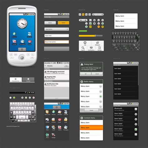 Android Free Wireframing Kits Ui Design Kits Pdfs And Resources