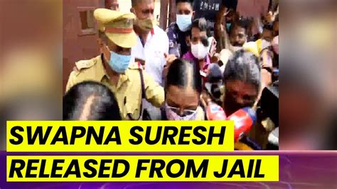 Prime Accused In Kerala Gold Smuggling Case Swapna Suresh Released From Jail India Ahead
