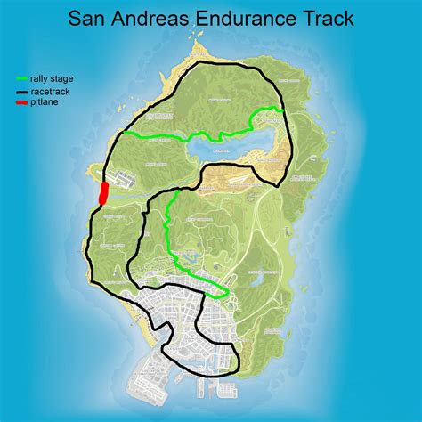 Topography Of Gta V San Andreas Natural Landmarks Topographic Map Vrogue