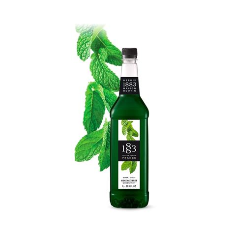 Green Mint Syrup 1l Routin 1883