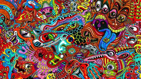 We have a massive amount of desktop and if you're looking for the best trippy background images then wallpapertag is the place to be. Large Trippy Psychedelic Wallpaper - Supportive Guru