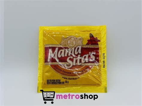 Mama Sitas Achuete Powder Cornstarch Mix 10g Metro Shop As