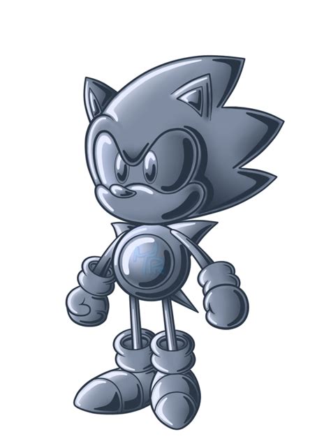 Metallic Sonic Sonic R Beta Prototype 02 By Sarkenthehedgehog On