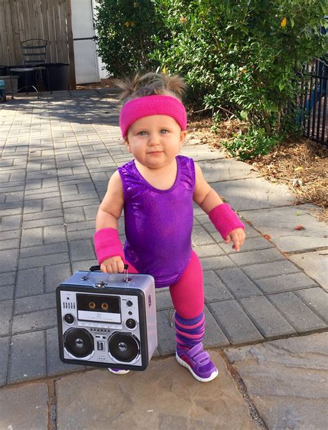Cutest 80s Workout Baby Ever Halloween Costumes For Kids Diy