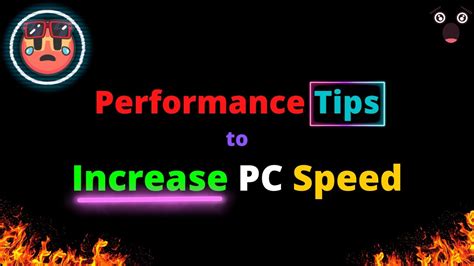 If a pc has less than 512 mb of ram, add more memory. Performance Tips to Increase PC Speed - Windows 10 - YouTube