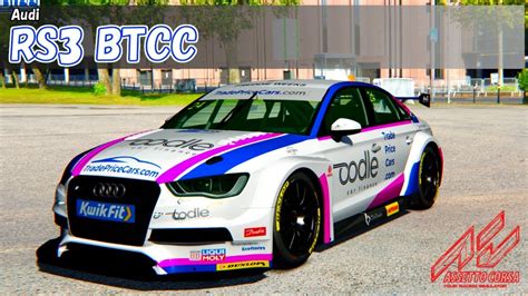 Assetto CorsaAudi RS3 BTCC YouTube