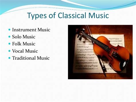 Types Of Classical Music Albert James Burleson