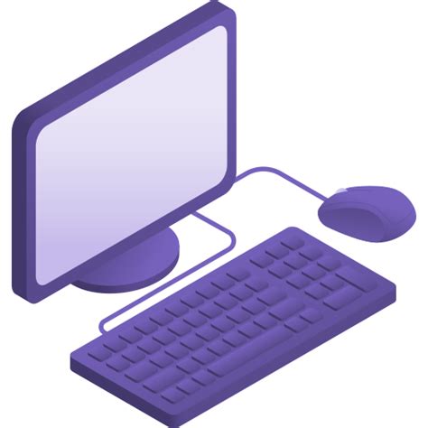 Computador 3d ícones De Tecnologia Grátis
