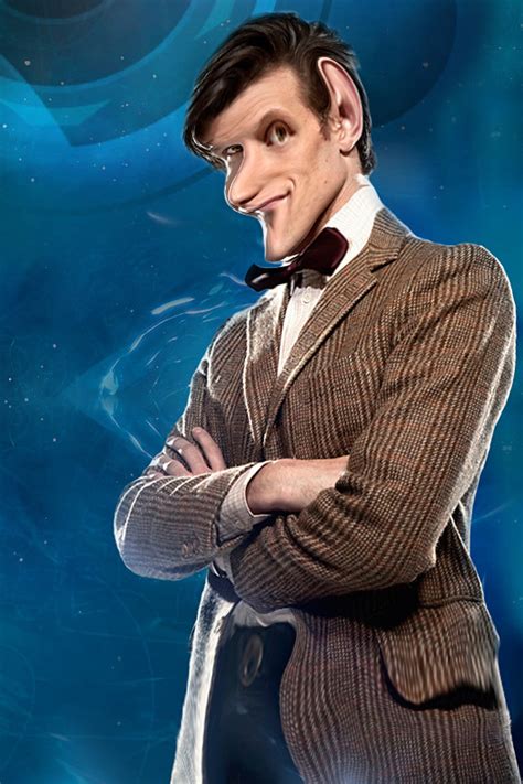 They reprised their roles of the eleventh doctor , amy pond and rory williams , from the previous series. Matt Smith Morphed! - Doctor Who Photo (33335944) - Fanpop