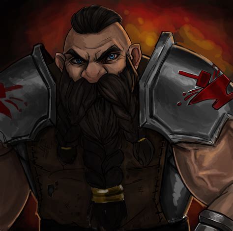Dwarf Forge Cleric Moradins Hammer Fighter Fantasy Dwarf Character
