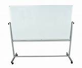 Double Sided Whiteboard Easel On Wheels Photos