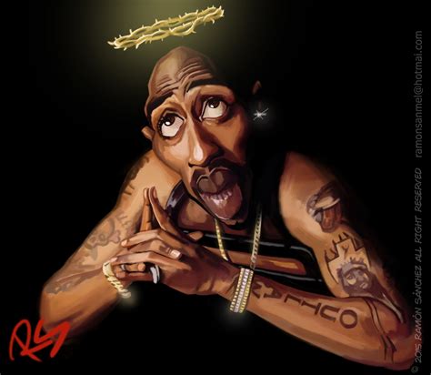 2pac Tupac Shakur Caricature Caricatura Art Caricature Tupac