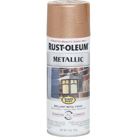 Rust Oleum 7273830 Metallic Spray Paint Copper Metallic 11 Oz