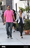 Amerie and Lenny Nicholson out shopping in Beverly Hills Los Angeles ...