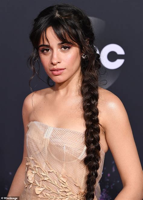 Camila Cabello Shimmers In A Sheer Dress As She And Shawn Mendes Arrive At The 2019 Amas Daily