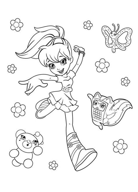 Polly pocket pet coloring pages. Picture Of Polly Pocket Coloring Pages : Bulk Color in ...