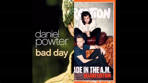 Bad Day Daniel Powter Love You Goodbye One Direction Short Mashup Youtube