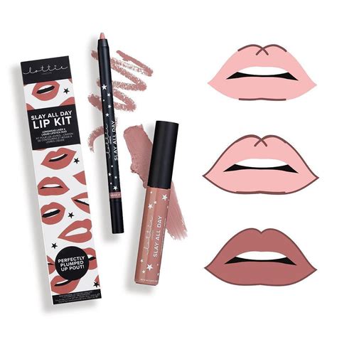 For A Pucker Pout Use Our Slay All Day Lip Kits Step 1 Using The Slay